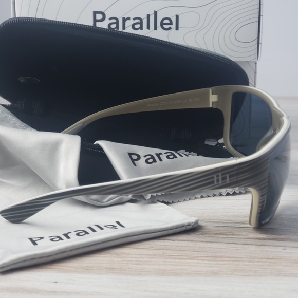 New! Parallel Acadia polarized sunglasses with case, sleeve, and box - Picture 3 of 10